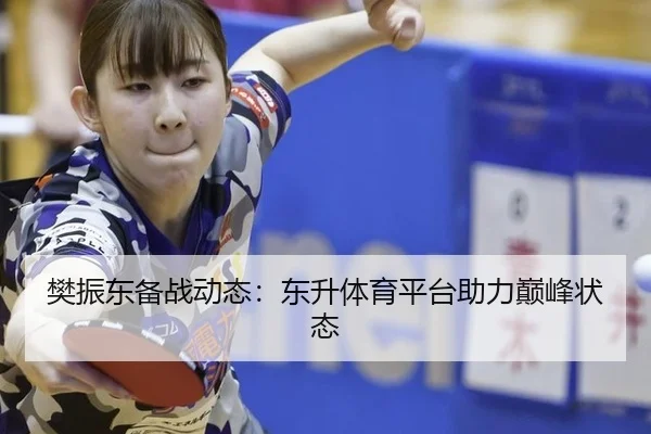 樊振东备战动态：东升体育平台助力巅峰状态